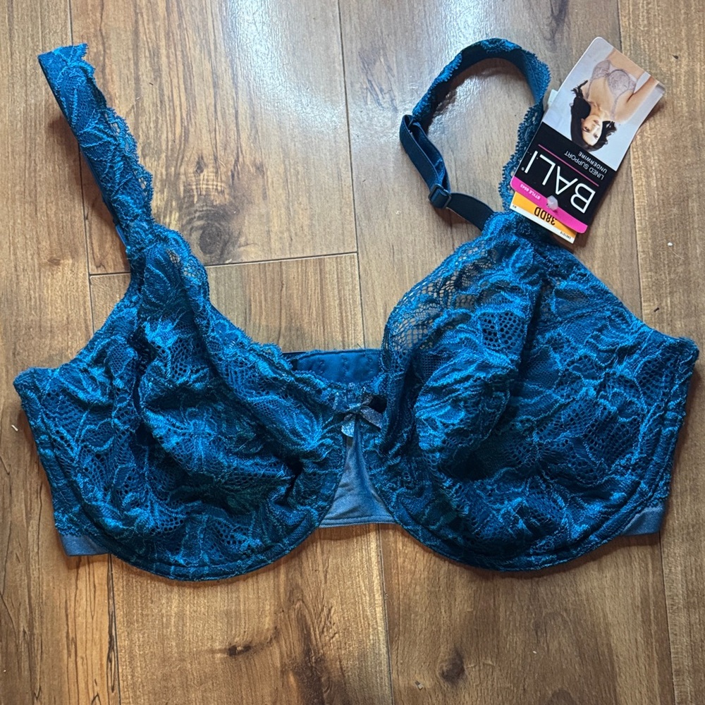 Bali Lace Bra - Deep Blue